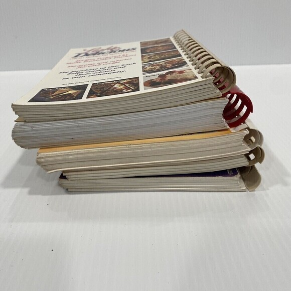 Lot of 5 Small Town, Community, Church, School Cookbooks, Desserts - Picture 6 of 8